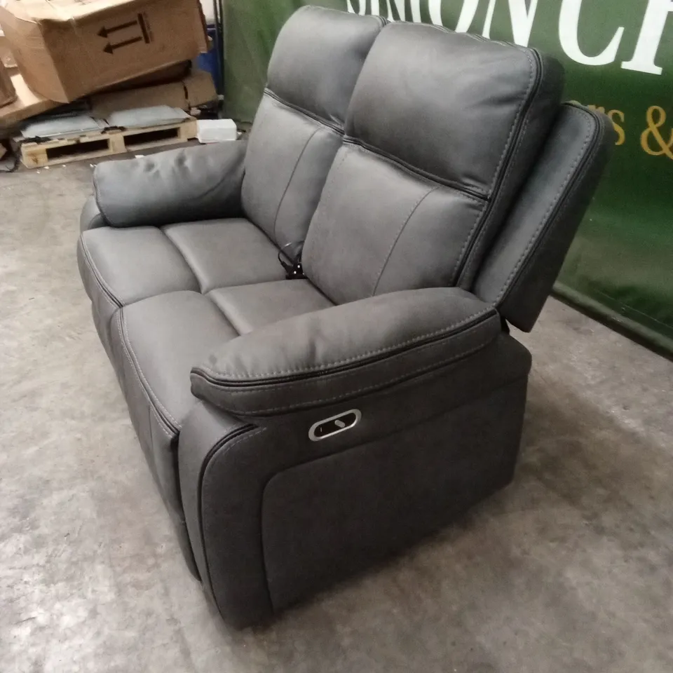 SUKINA 2 SEATER FABRIC ELECTRIC RECLINER SOFA