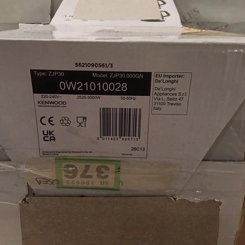 BOXED KENWOOD KETTLE DUSK COLLECTION KETTLE GREEN - ZJP30.000GN