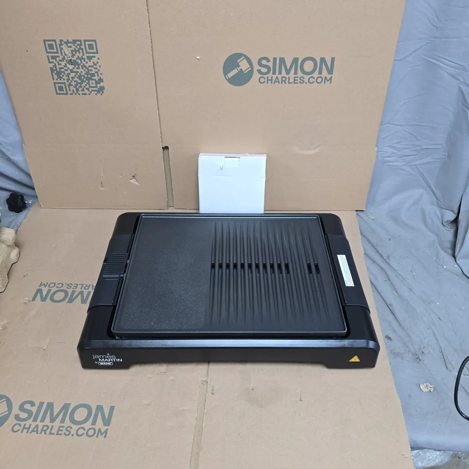 JAMES MARTIN BY WAHL HEALTHY TABLE TOP GRILL – BOXED