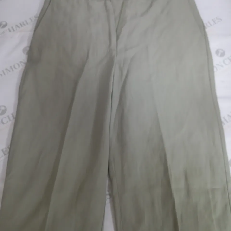 MINT STRAIGHT LEG TROUSERS UK 10R 