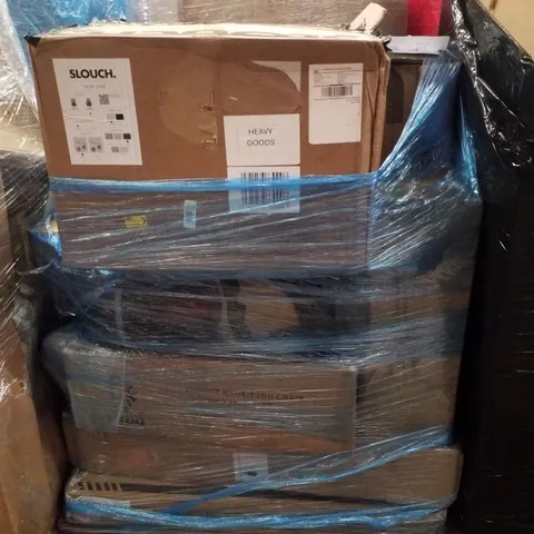 PALLET CONTAINING ASSORTED PRODUCTS INCLUDING OFFICE CHAIRS & CIRCUT MAKER