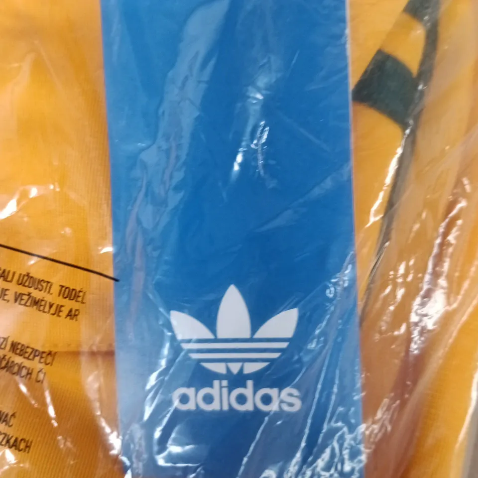 UK L ADIDAS FIREBIRD TT TRACK TOP – YELLOW/ORANGE