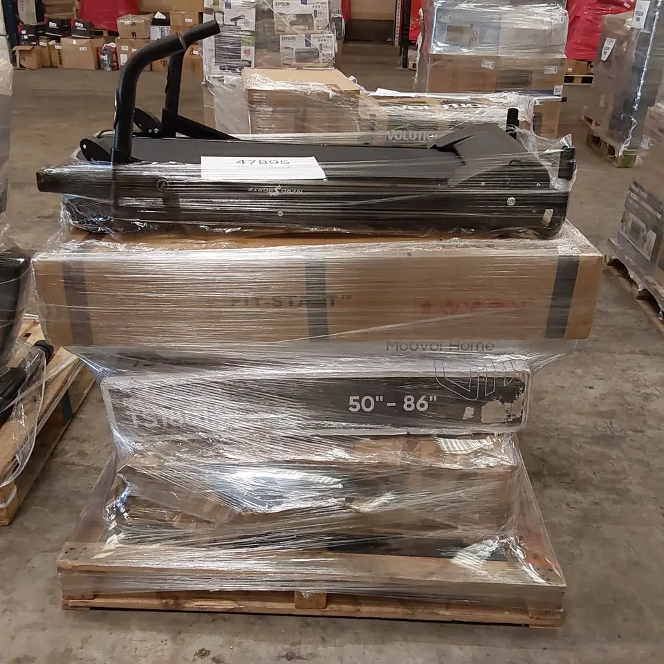 PALLET OF APPROXIMATELY 5 UNPROCESSED RAW RETURN HOUSEHOLD AND ELECTRICAL GOODS TO INCLUDE;