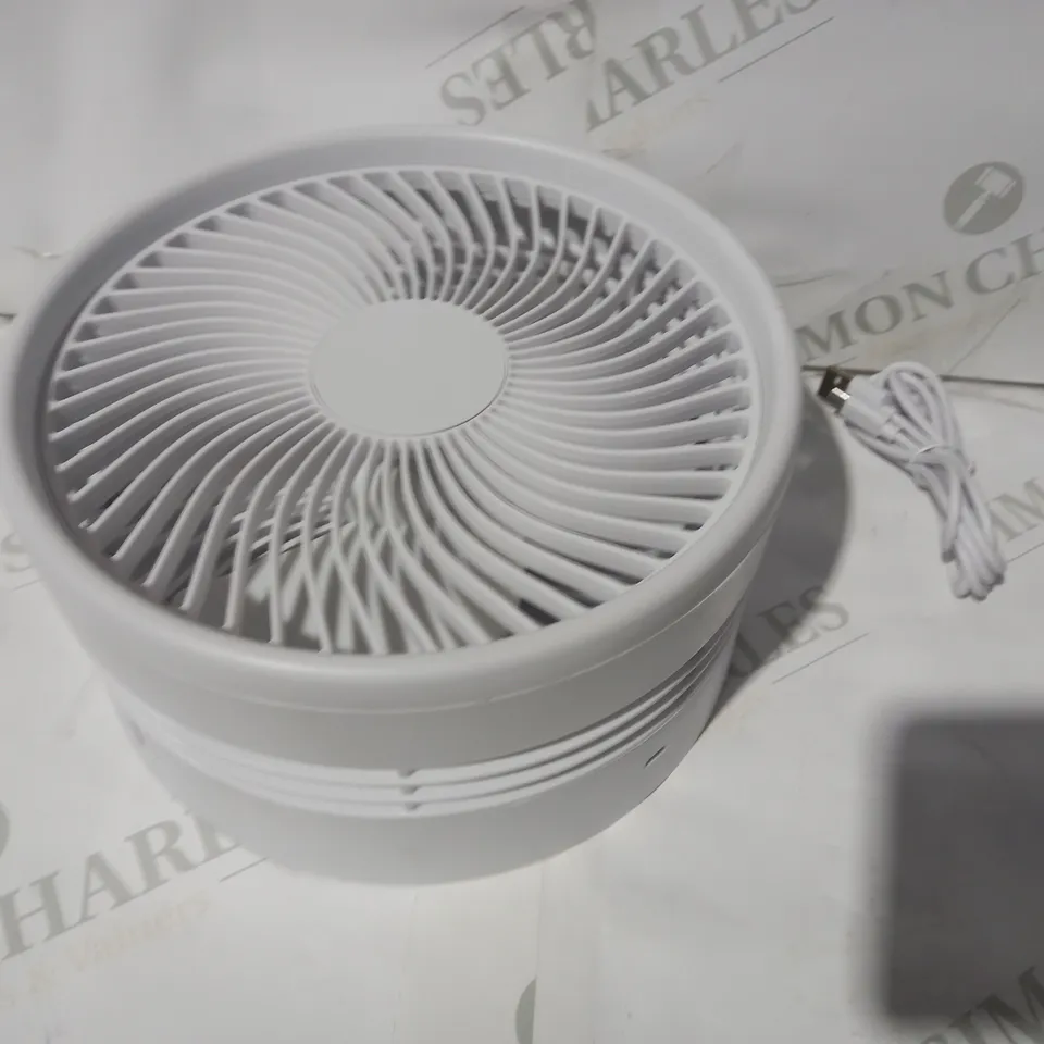MY FOLDAWAY FLOOR & TABLE FAN - WHITE