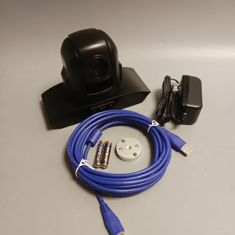 BOXED HUDDLECAMHD USB 2.0 VIDEO CONFERANCE CAMERA WITH BUILT-IN MICROPHONE IN BLACK