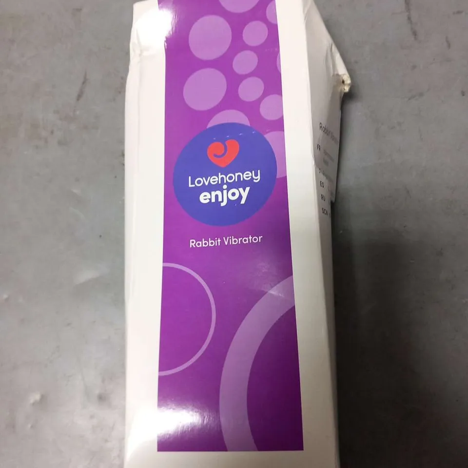 BOXED LOVEHONET RABBIT VIBRATOR