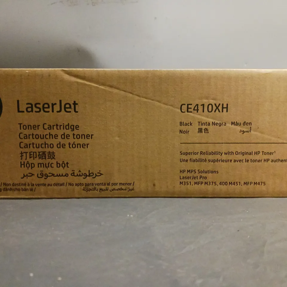 SEALED HP LASERJET TONER CARTRIDGE CE410XH