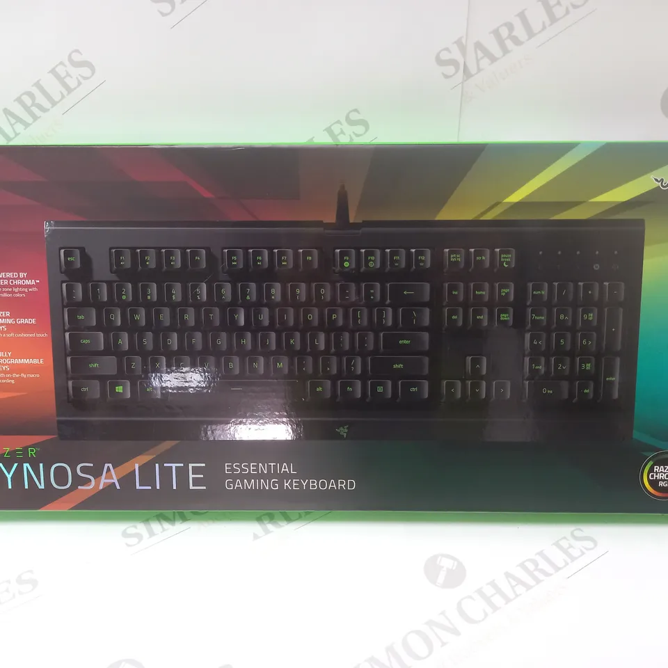 BRAND NEW BOXED RAZER CYNOSA LITE ESSENTIAL GAMING KEYBOARD