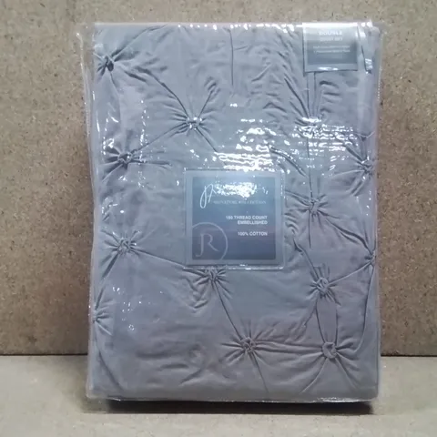 BRAND NEW ROSENTHALS DOUBLE DUVET COVER SET- SLATE 