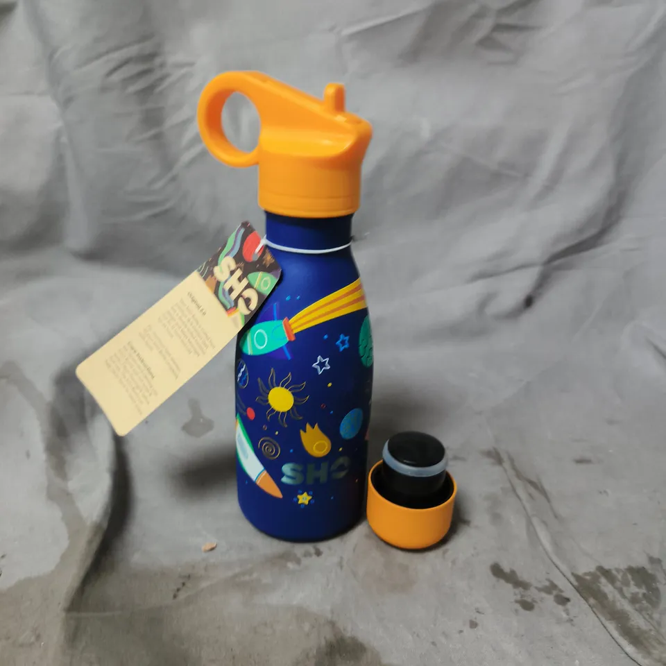 SHO ORIGINAL 2.0 260ML SPACE BOTTLE WITH STRAW LID – BLUE