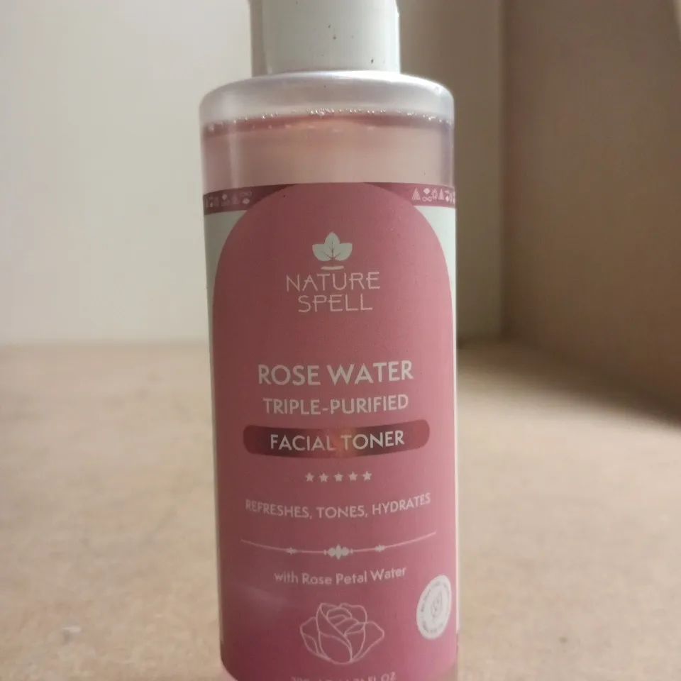 BOX OF APPROXIMATELY 10 ASSORTED BEAUTY PRODUCTS INCLUDING CERVE EYE CREAM, NATURE SPELL TONER AND SADOER SUNSCREEN LOTION