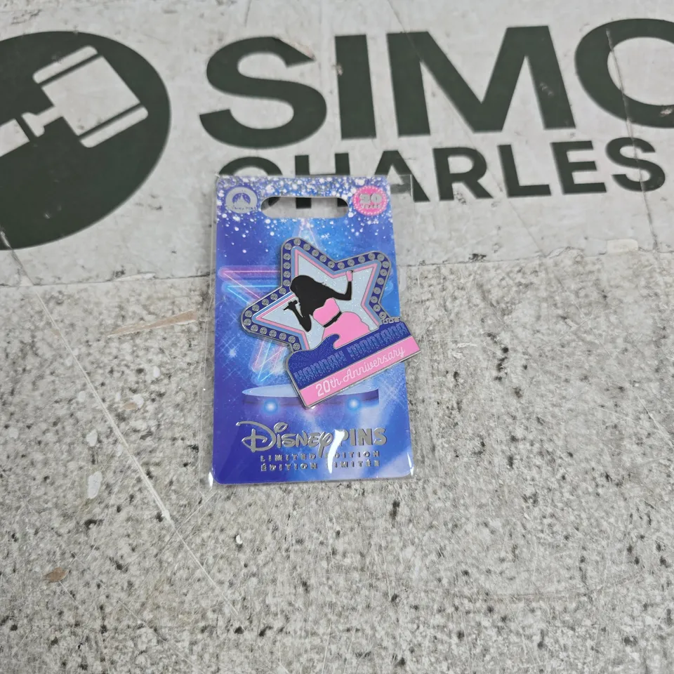DISNEY PINS HANNAH MONTANA 20TH ANNIVERSARY LIMITED EDITION