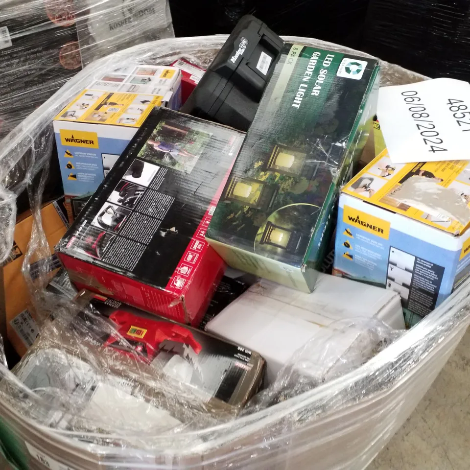 PALLET OF APPROXIMATELY 56 UNPROCESSED RAW RETURN HOUSEHOLD AND ELECTRICAL GOODS TO INCLUDE;