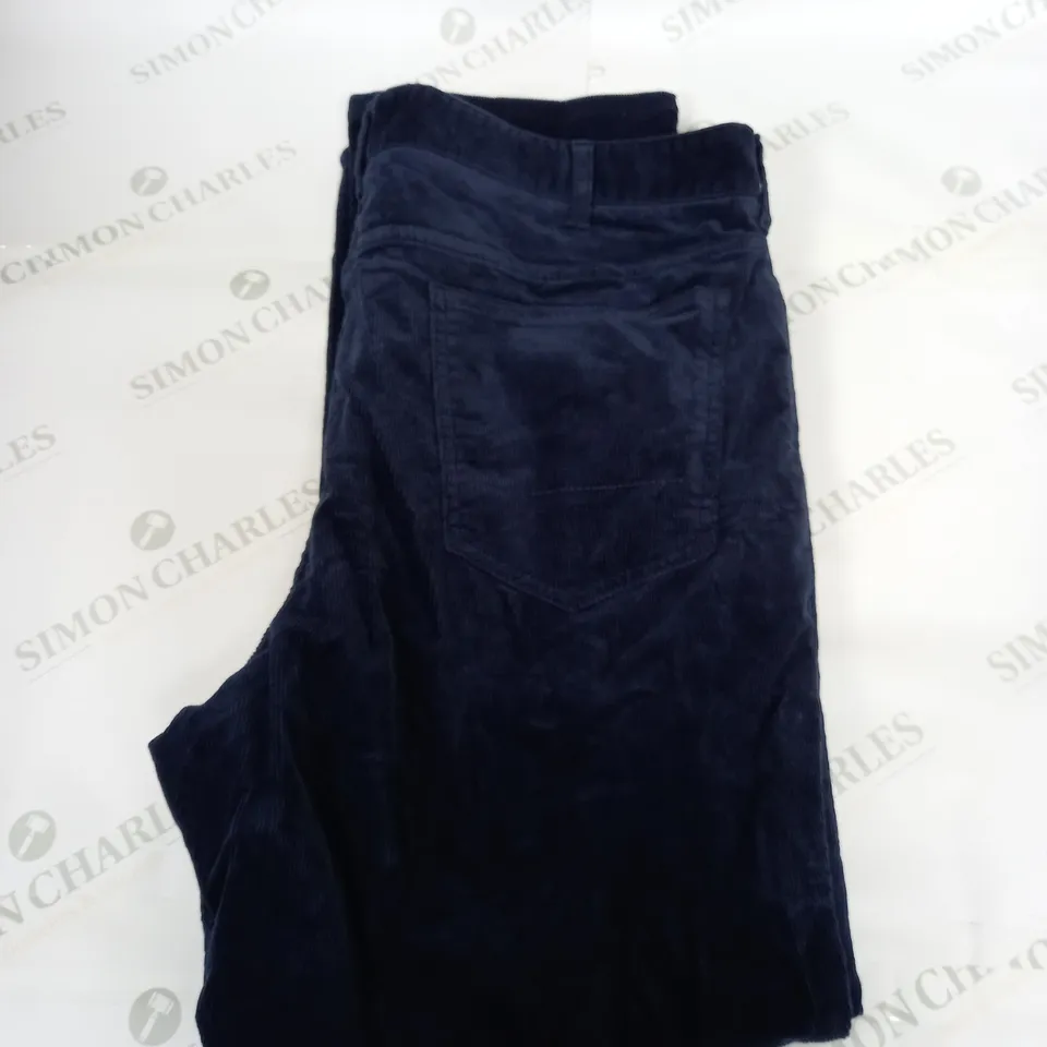 SPOKE NAVY CORD TROUSERS SIZE UNSPECIFIED