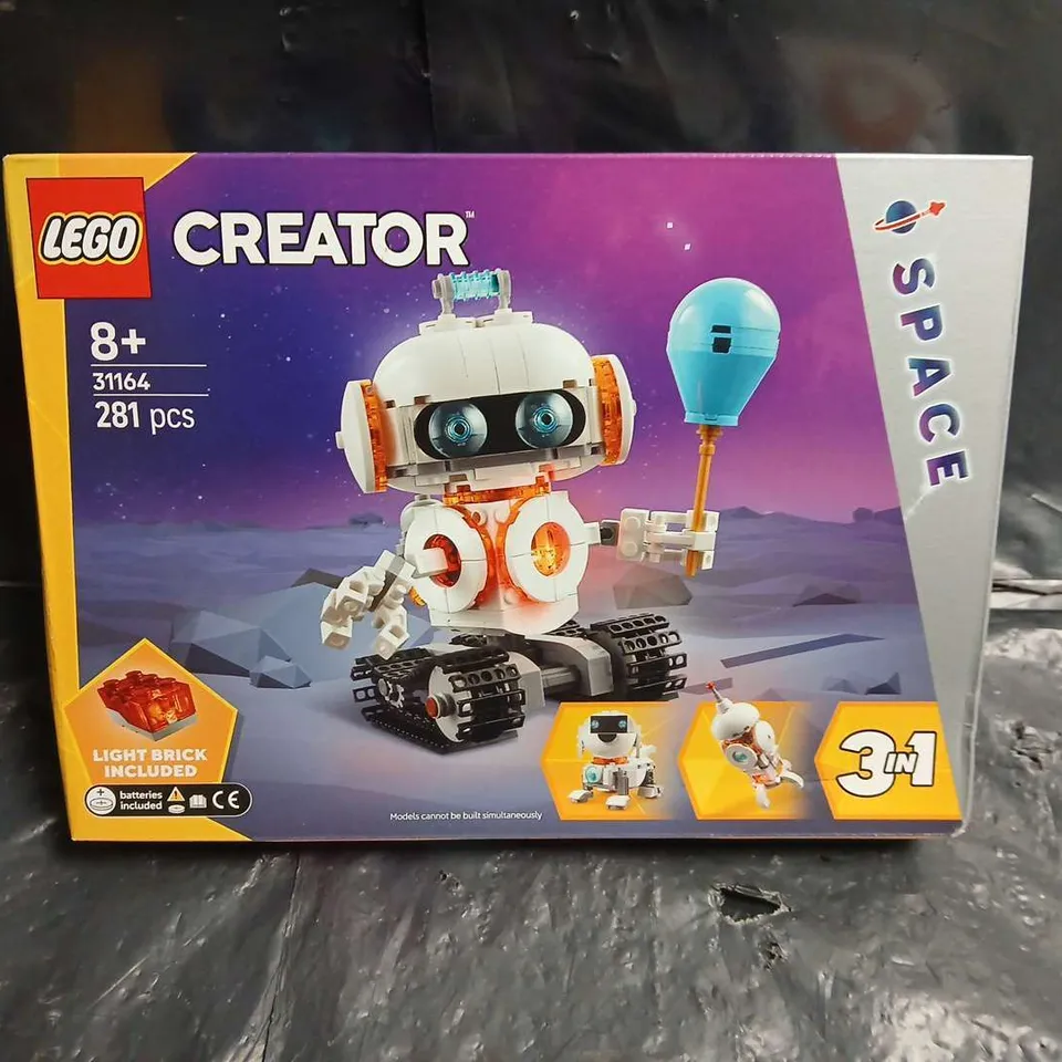 LEGO CREATOR 3-IN-1 SPACE SET 31164 (281 PCS) – BOXED