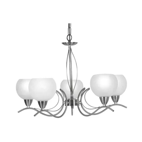 BOXED TINA 5-LIGHT SHADED CHANDELIER (1 BOX)