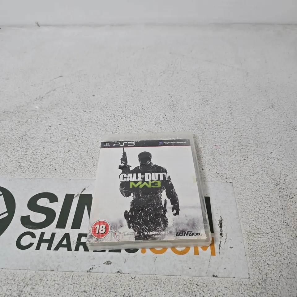 SONY PLAYSTATION PS3 CALL OF DUTY MW3