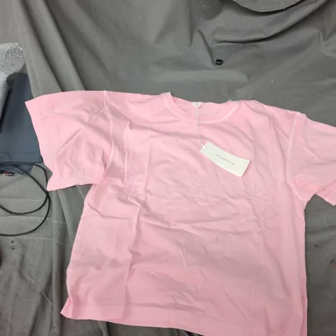 ARKET PINK 100% ORGANIC COTTON T-SHIRT – UK XXS (EU XXS)