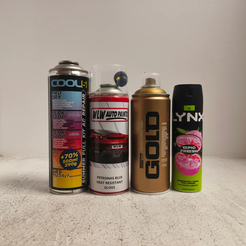 APPROXIMATELY 12 ASSORTED AEROSOL PRODUCTS - COLLECTION ONLY