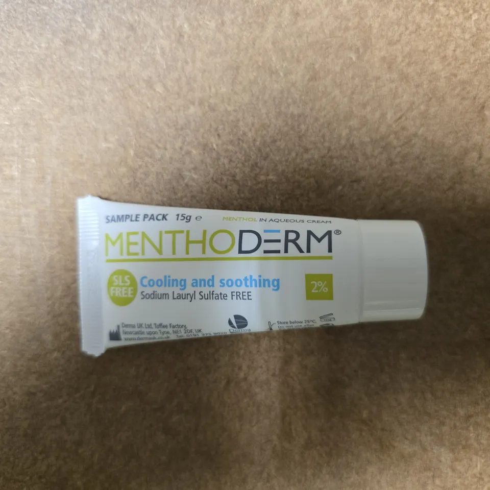 LARGE QUANTITY OF MENTHODERM 2% CREAM 15ML SAMPLE PACKS
