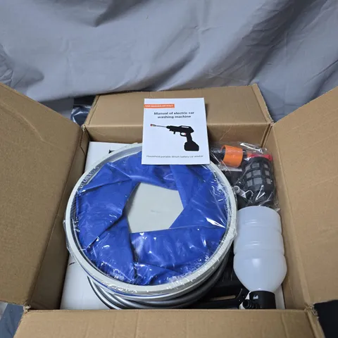 ELECTRIC CAR WASHING MACHINE WITH MANUAL, BOXED