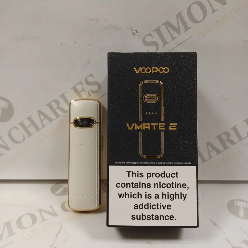 BOXED VOOPOO VMATE E IN WHITE