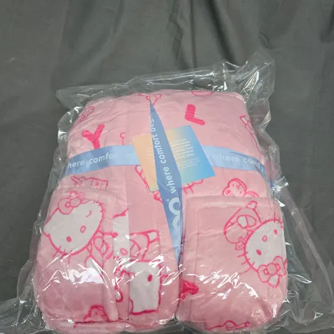 OODIE HOODED OVERSIZED BLANKET - HELLO KITTY