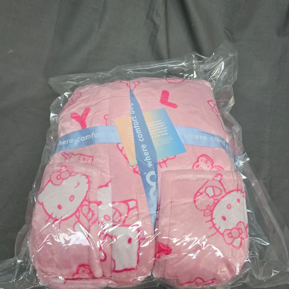 OODIE HOODED OVERSIZED BLANKET - HELLO KITTY