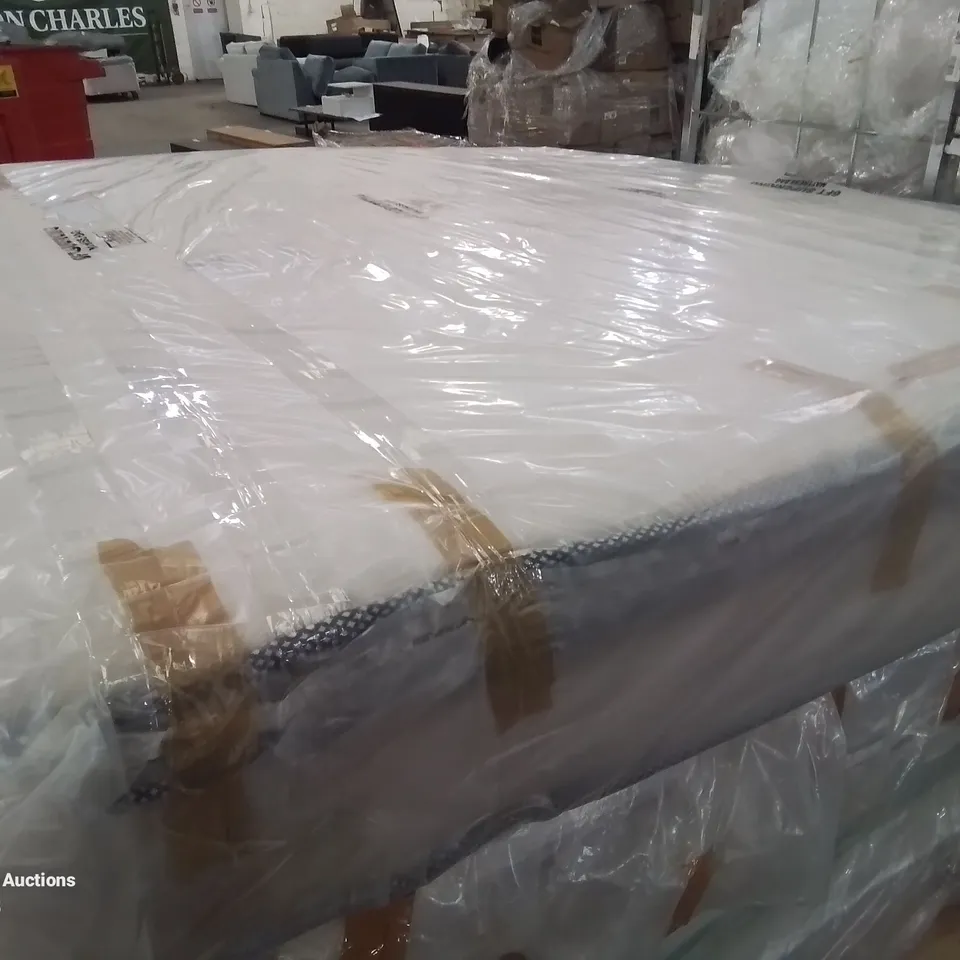 QUALITY BAGGED MURCIA PILLOW-TOP POCKET SPRUNG 6FT SUPER KING MATTRESS 