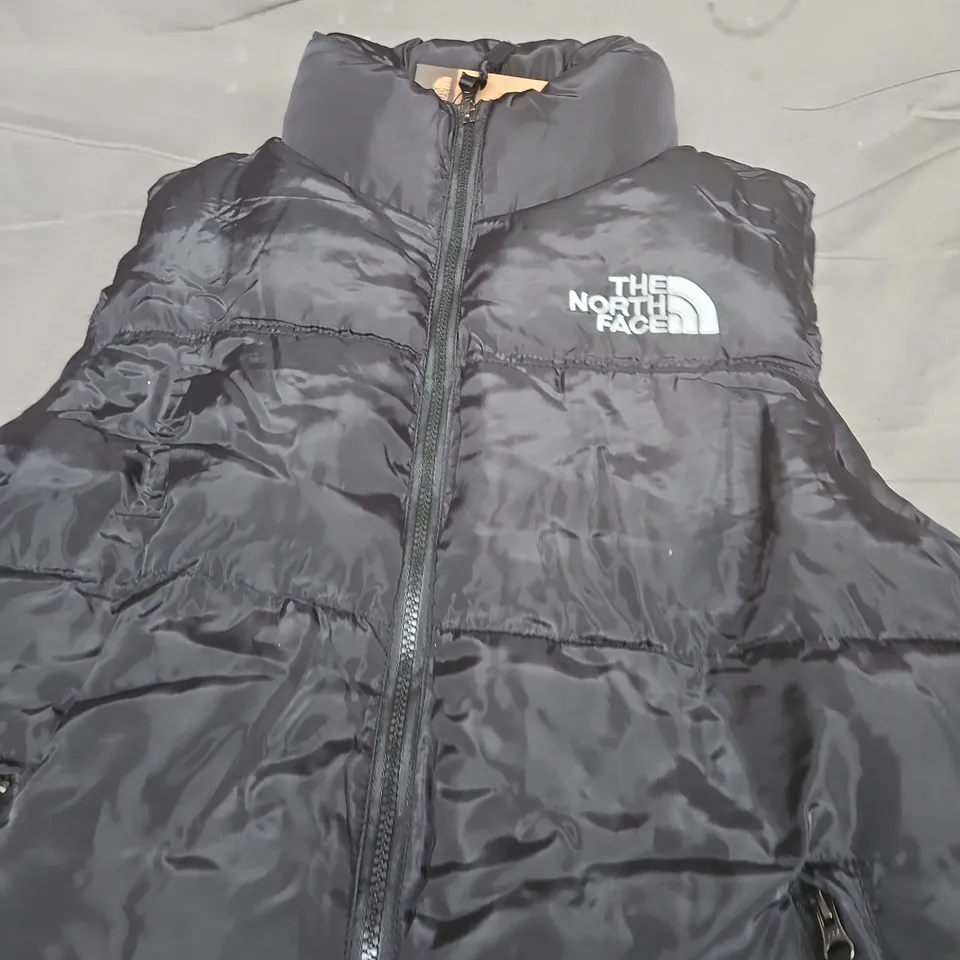 THE NORTH FACE PUFFER VEST – BLACK - SIZE M