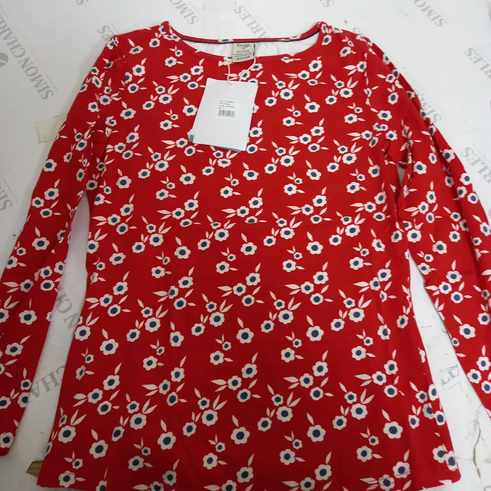 FROOGI BLOOM BRIDGET TOP IN MARSH MMARIGOLD - SIZE 10