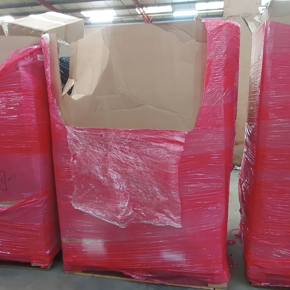 PALLET OF ASSORTED ITEMS INCLUDING: TELESCOPIC LADDER, STUNT SCOOTER, GLYMNIS POP UP BEACH TENT, CUSHION, RUG ECT