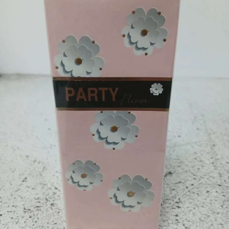 BOXED AND SEALED PARTY FLOWER EAU DE PARFUM 100ML