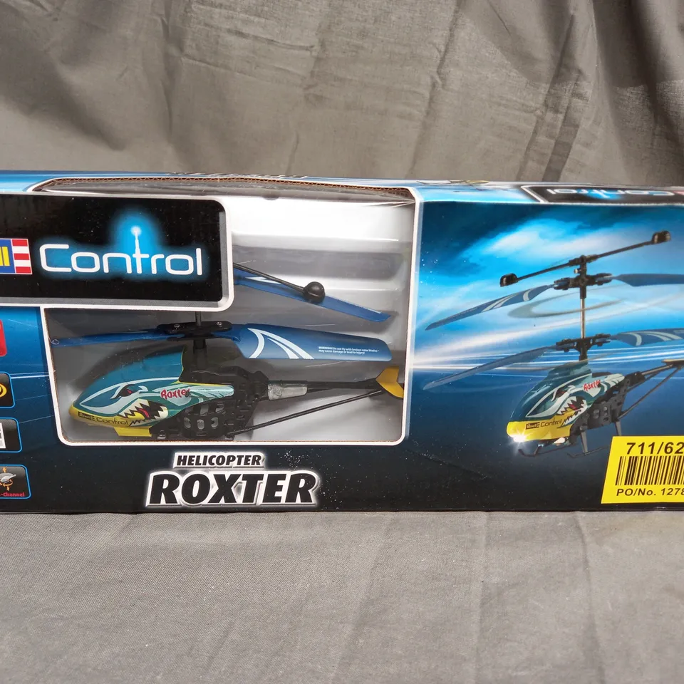 REVELL CONTROL HELICOPTER ROXTER AGES 8+