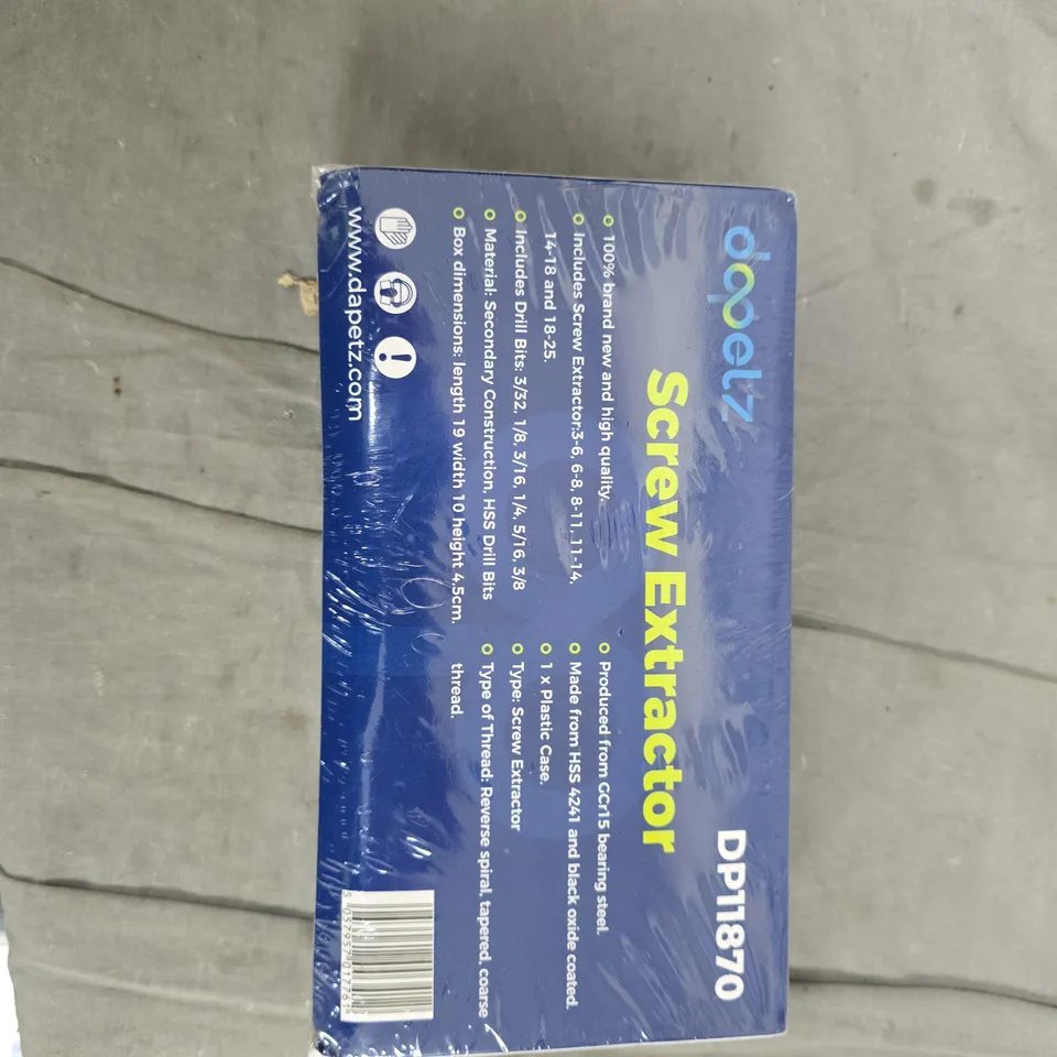 SCREW EXTRACTOR KIT DP1780 – BOXED 