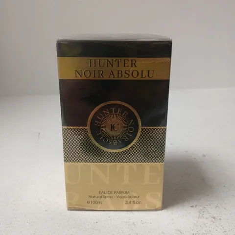 BOXED AND SEALED HUNTER NOIR ABSOLU EAU DE PARFUM 100ML