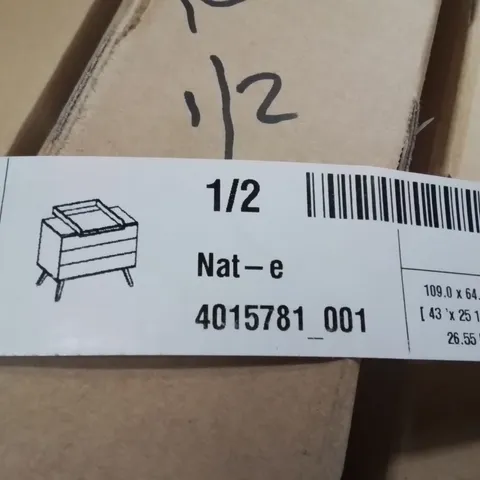 BRAND NEW 3 DRAWER DRESSER WITH CHANGER -NATURAL-