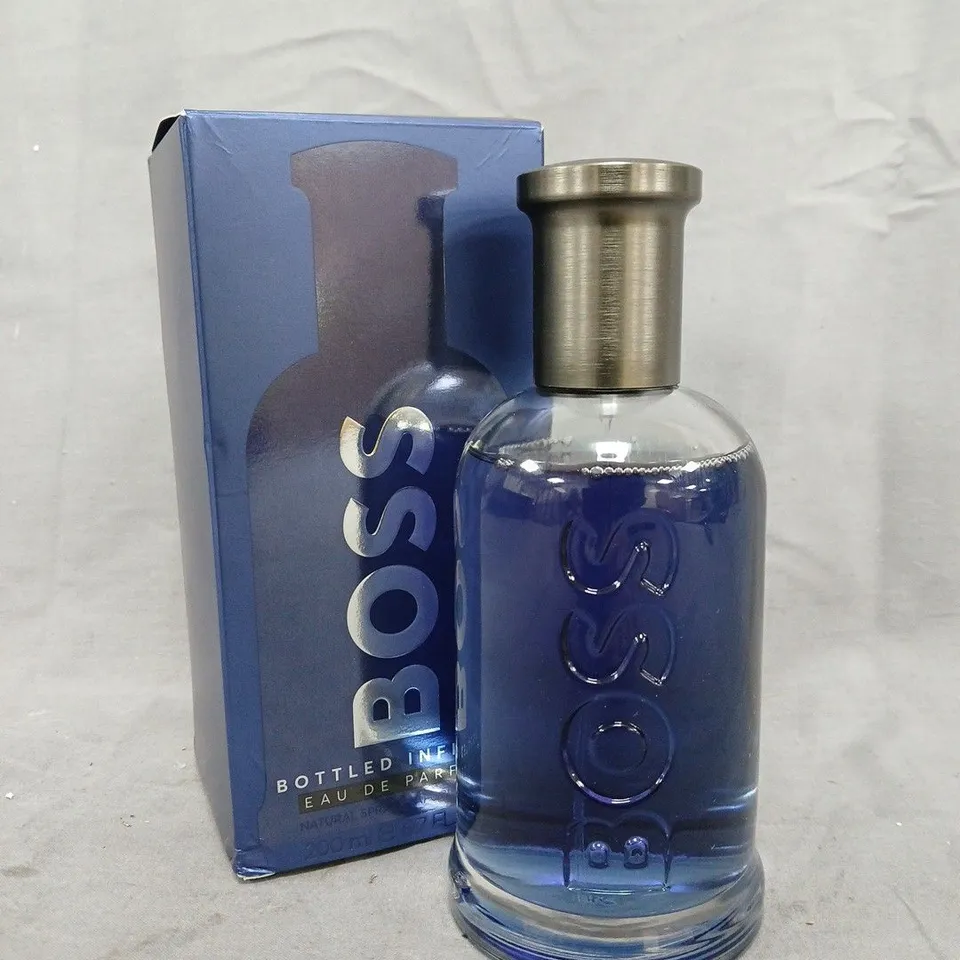 BOXED HUGO BOSS BOTTLED INFINITE 200ML EAU DE PARFUM RRP £112