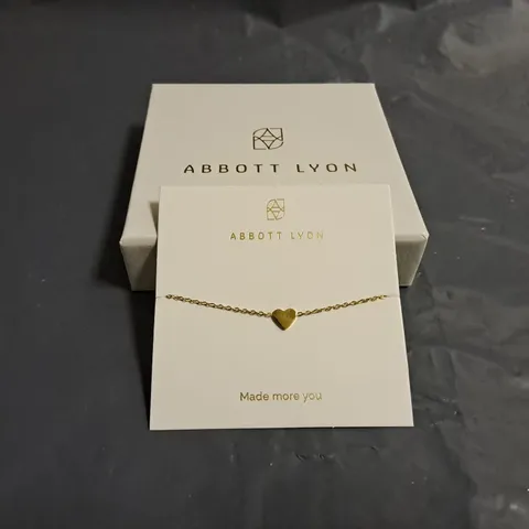 BOXED ABBOTT LYON MINI HEART BRACELET 