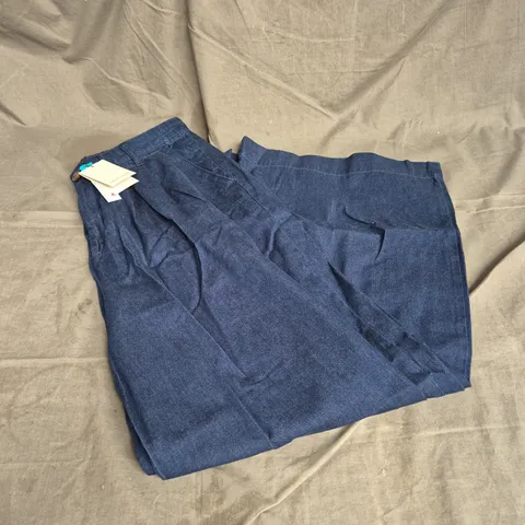 NOBODY'S CHILD AVA TROUSER IN BLUE SIZE 14