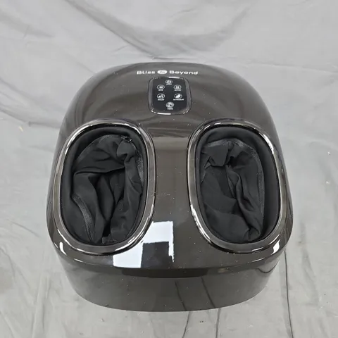 BLISS & BEYOND AEROCOMFORT FOOT MASSAGER IN BLACK