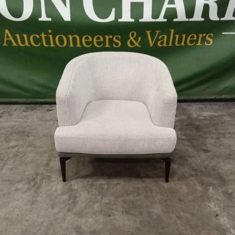 QUALITY DESIGNER ITALIAN MADE BONNIE LITTLE ARMCHAIR - BEIGE