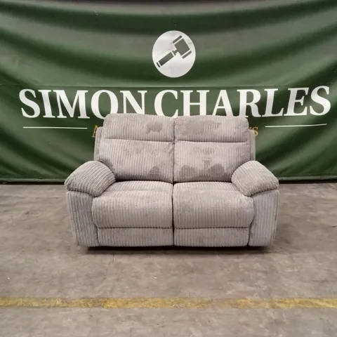 BARON FABRIC 2 SEATER MANUAL RECLINER SOFA
