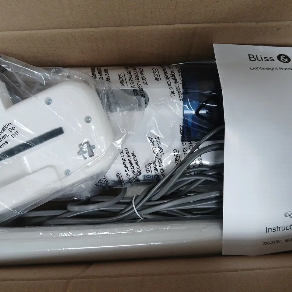 BOXED BLISS & BEYOND LIGHTWEIGHT HANDHELD VACUUM CLEANER