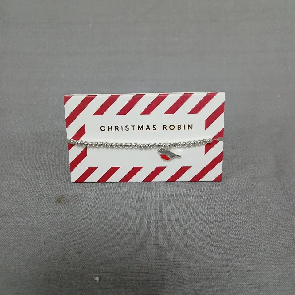 JOMA JEWELLERY CHRISTMAS ROBIN BRACELET