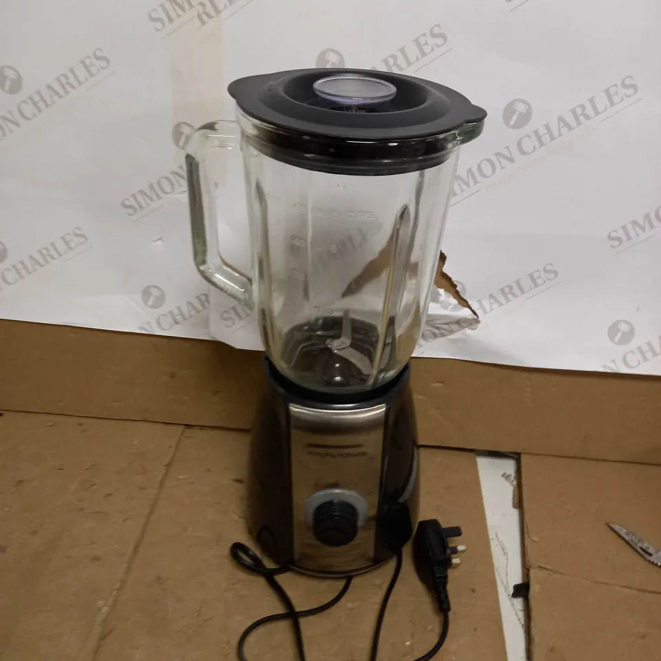 MORPHY RICHARDS TOTAL CONTROL GLASS TABLE BLENDER 