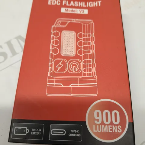 APPROXIMATELY 24 BRAND NEW BOXED EDC FLASHLIGHT MODEL V3 900 LUMENS