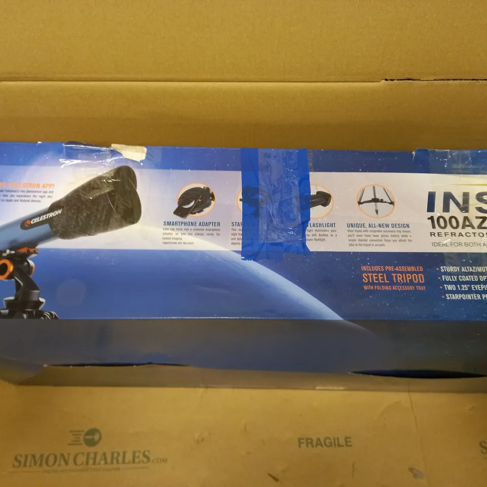 CELESTRON INSPIRE 100AZ REFRACTOR TELESCOPE