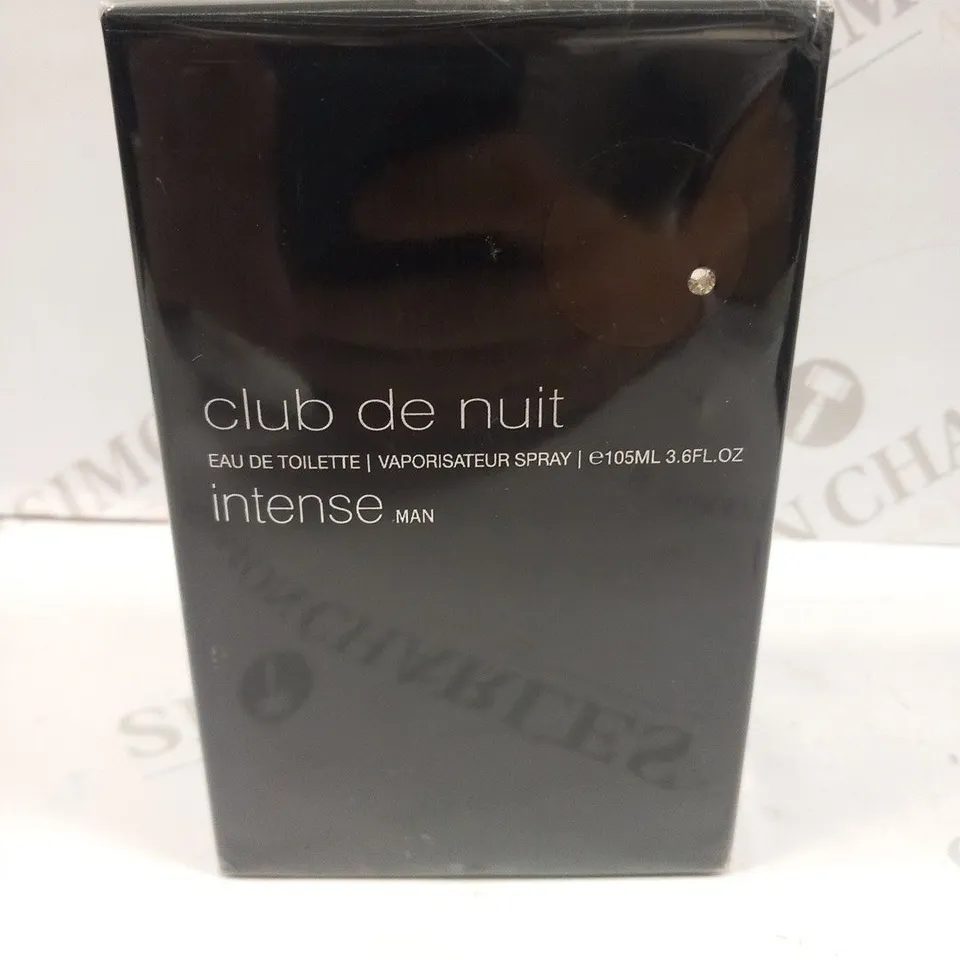 BOXED AND SEALED CLUB DE NUIT INTENSE MAN EAU DE TOILETTE 105ML