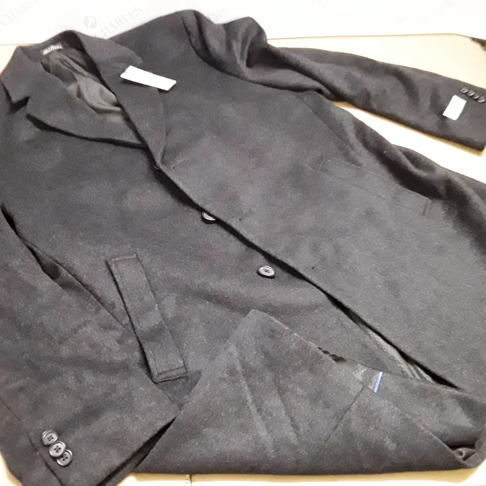 REACTION KENNETH COLE DARK GREY COAT - S42